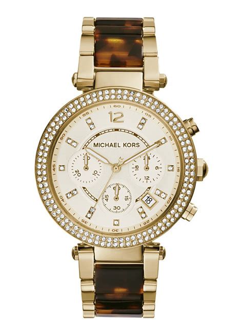 dameshorloge michael kors chrono bicolor|Amazon.com: Michael Kors Parker Chronograph .